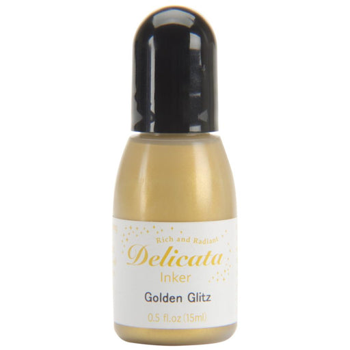 Delicata - Pigment Ink Refill .5oz - Golden Glitz