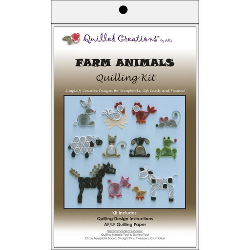 Quilled Creations - Quilling Kit - Farm Animals