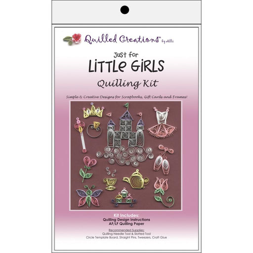 Quilled Creations - Quilling Kit - Just for Little Girls