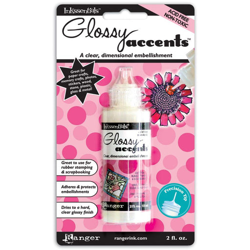 Ranger - Inkssentials - Clear Glossy Accents - Dimensional Embellishment