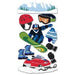 Ek Success - Jolee's Boutique - Dimensional Stickers - Snowboarding