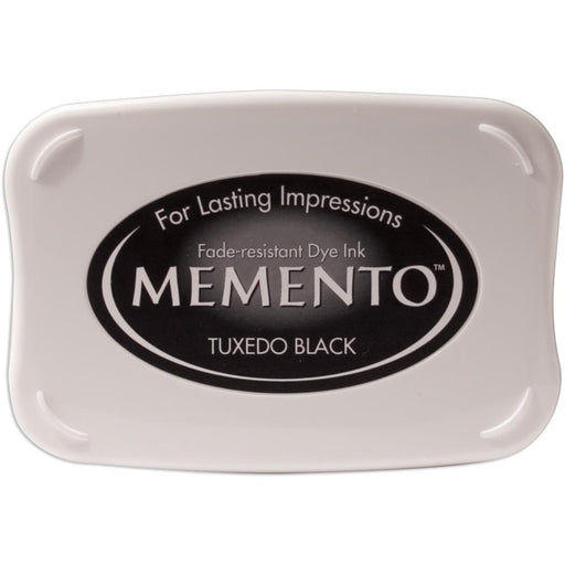 Tsukineko - Ink Pad - Memento Dye - Tuxedo Black