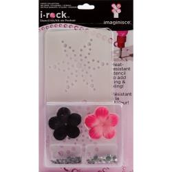 Imaginisce - I-Rock - Stencil Kit - Flower