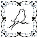 Prima Marketing - Crystals Adhesive Gems - Vintage Frame (bird)