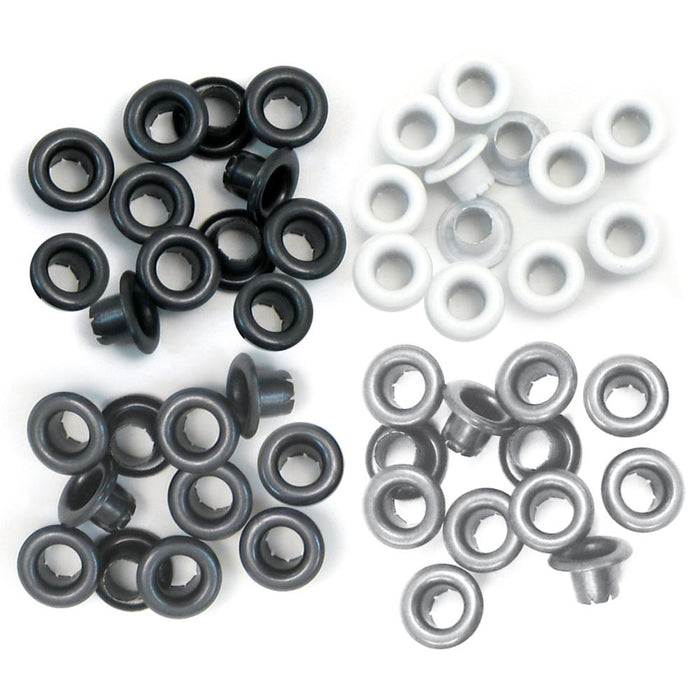 We R Memory Keepers - Eyelets Standard 60/Pkg - Gray