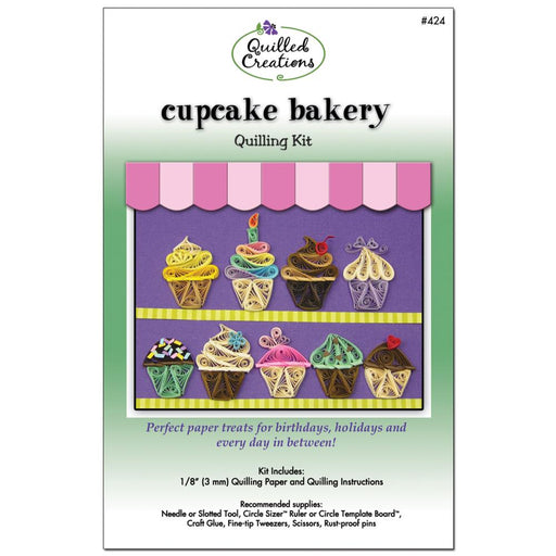Quilled Creations - Quilling Kit - Cupcake Bakery