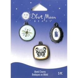 Blue Moon Beads - Metal Charms - Epoxy Bugs