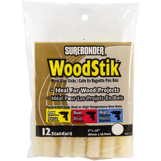 Surebonder - Wood Glue Sticks - Standard - 12pc