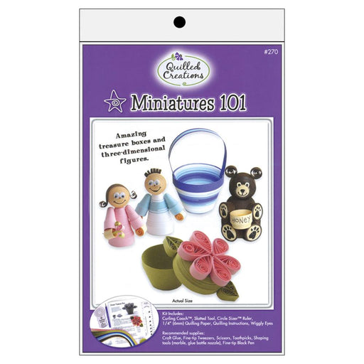 Quilled Creations - Quilling Kit - Miniatures 101