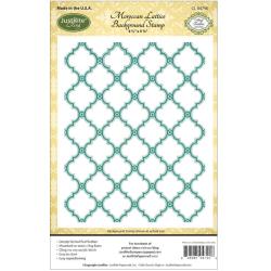 JustRite Papercraft - Background Stamp - Moroccan Lattice