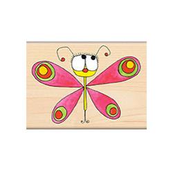 Penny Black - Mounted Rubber Stamp - Flutterfly