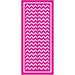 Plaid - Mod Podge - Peel & Stick Stencil 9"x3.875" - Chevron