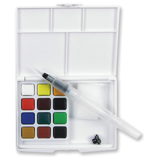 Koi Watercolor Paint - Pocket Field Sketch Box - 12 Colors