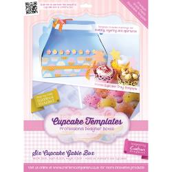 Crafter's Companion - 6-Cupcake Gable Box Template