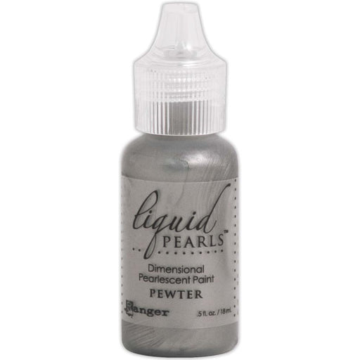 Ranger - Liquid Pearls Dimensional Pearlescent Paint .5oz - Pewter