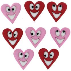 Jesse James - Dress it Up Buttons - Happy Hearts