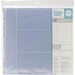 We R Memory Keepers - Ring Photo Sleeves 12"x12" 10/Pkg (3) 4"X6" & (2) 6"X4" Pockets