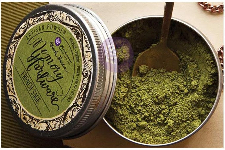 Prima Marketing - Frank Garcia - Memory Hardware - Artisan Powder - French Sage