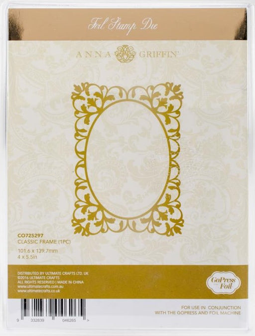 Couture Creations - Hotfoil Plate - Classic Frame