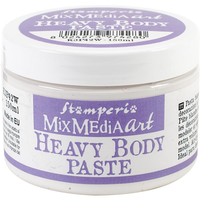 Stamperia - Heavy Body Paste 150ml - White