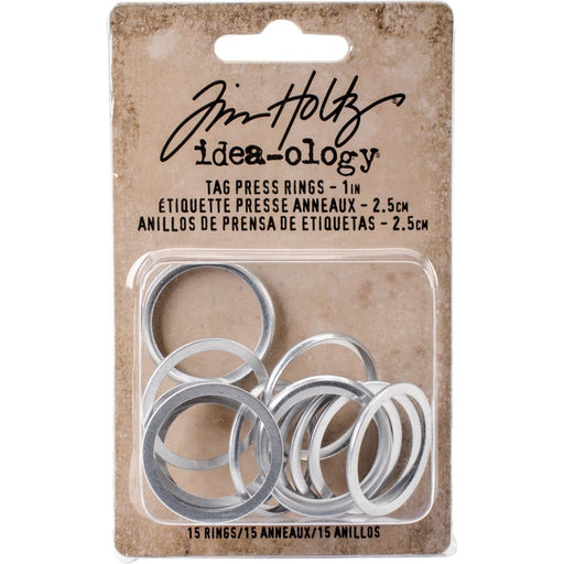 Tim Holtz - Tag Press - Rings 1" 15/Pkg