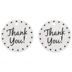 Wilton - 12 Favor Accents - Thank You