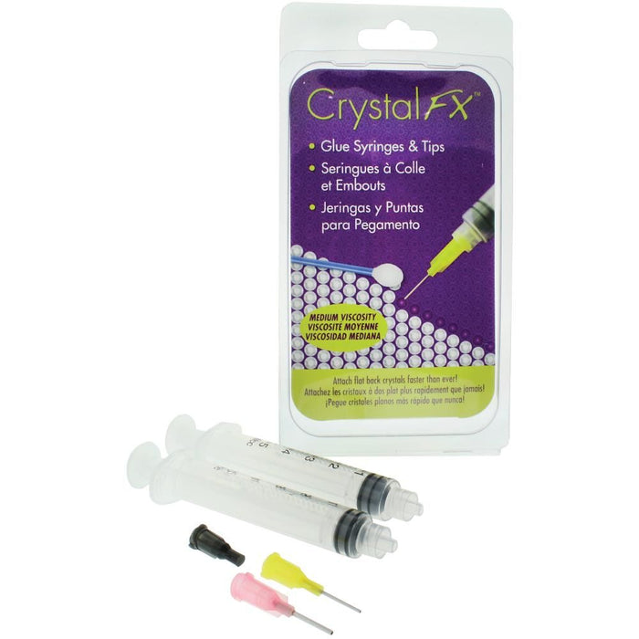 Beadsmith - Glue Syringes To Attach Flatbacks 4/Pkg (18G & 20G)