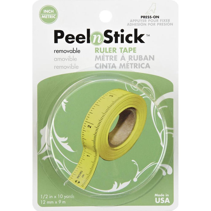 Therm-o-Web - iCraft - Peel'nStick - Removable Ruler Tape - 12mmx 9m