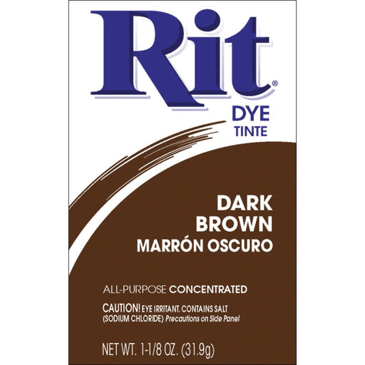 Rit Dye - Powder - Dark Brown - 31.9gram