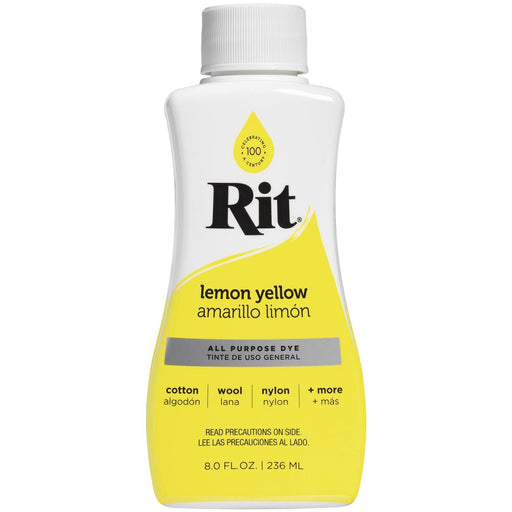 Rit Dye - All Purpose Liquid 8oz - Lemon Yellow