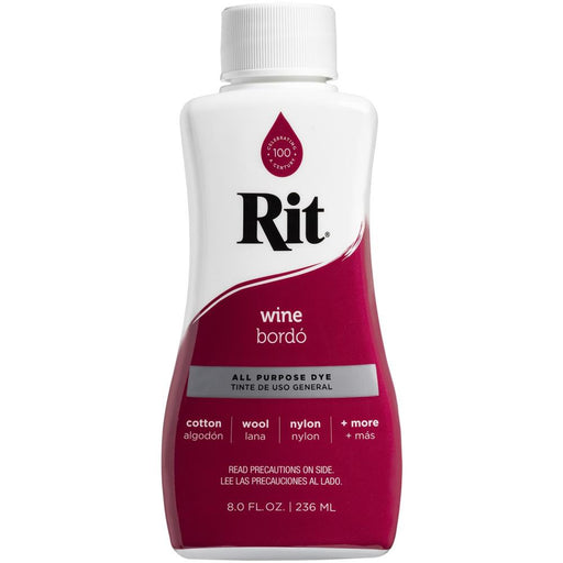 Rit Dye - All Purpose Liquid 8oz - Wine