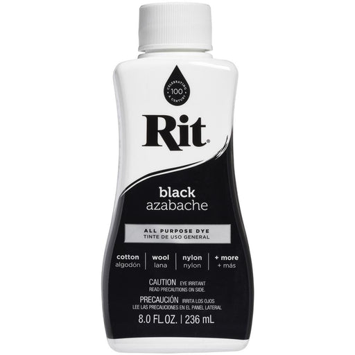 Rit Dye - All Purpose Liquid 8oz - Black
