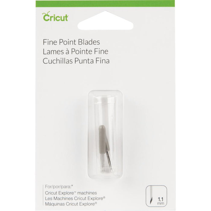 Cricut - Fine Point Replacement Blades 2/Pkg - All Cricut electronic cutting machines