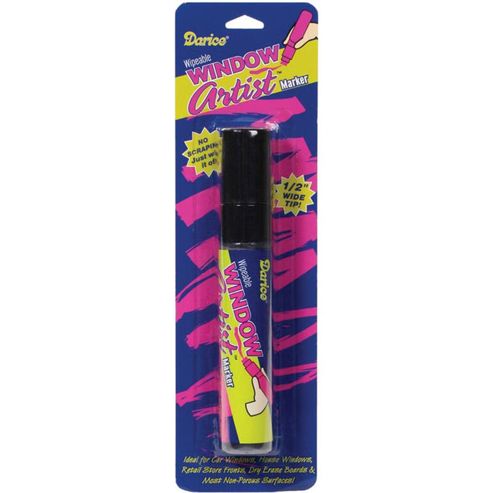 Darice - Window Artist Marker .5" - Black