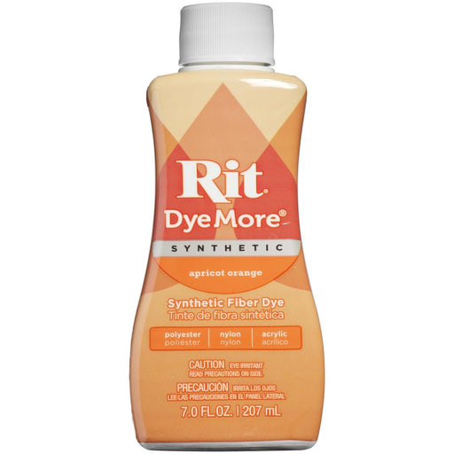 Rit Dye - More Synthetic - 7Oz (For Polyester) - Apricot Orange (207ml)