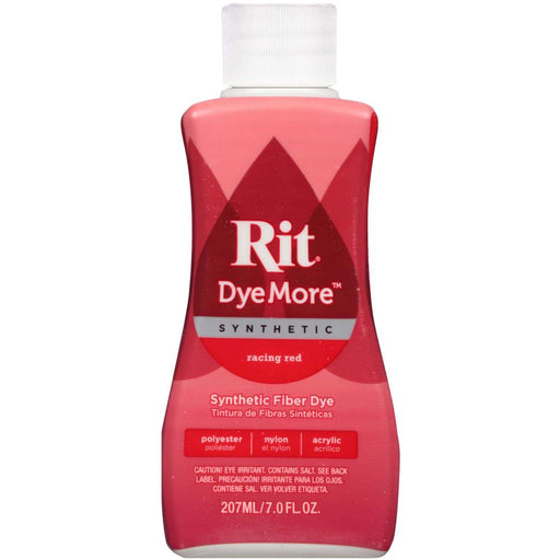 Rit Dye - More Synthetic - 7Oz (For Polyester) - Racing Red (207ml)