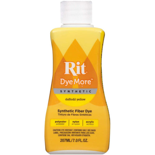 Rit Dye - More Synthetic, 7Oz (For Polyester) - Daffodil Yellow