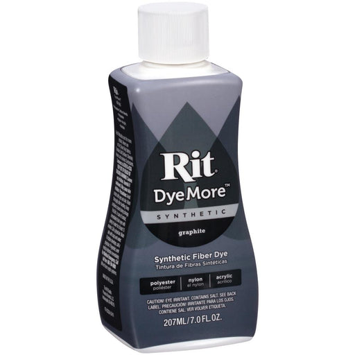 Rit Dye - More Synthetic - 7.0 OZ (For Polyester) - Graphite