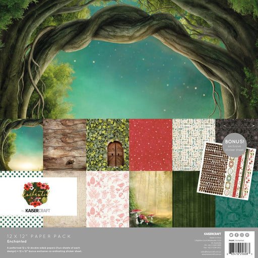 Kaisercraft - 12" x 12" Paper Pack - Enchanted