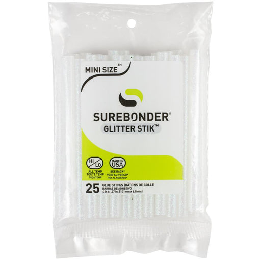 Surebonder - All Purpose Glue Sticks - Mini - Glitter - 25pc