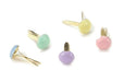 Creative Impressions - Mini Metal Paper Fasteners 3mm 100/Pkg - Round - Pastel