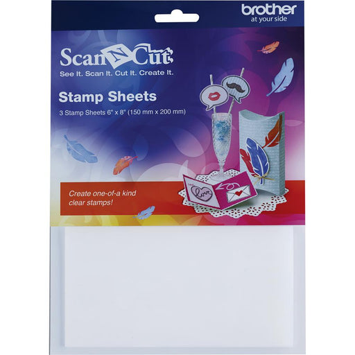 Brother - ScanNCut - Stamp Sheets - 6"x8" - 3pkg
