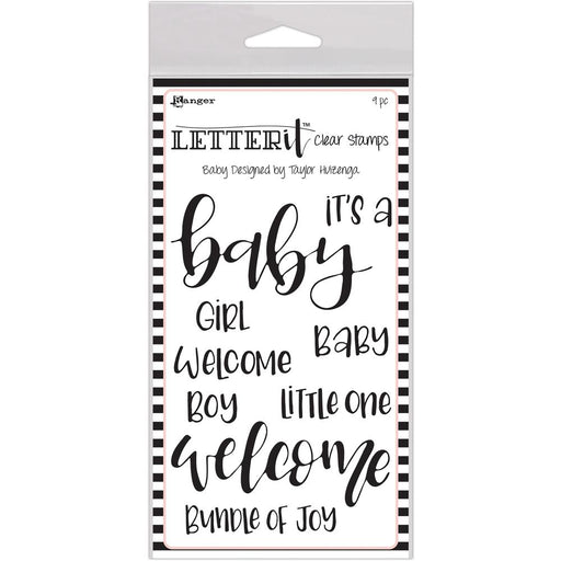 Ranger - Letter It - Clear Stamp Set 4"x6" - Baby