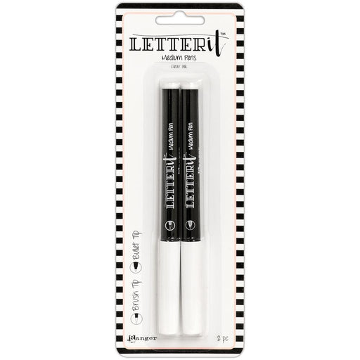 Ranger - Letter It - Medium Pen Set - Brush & Bullet Nib