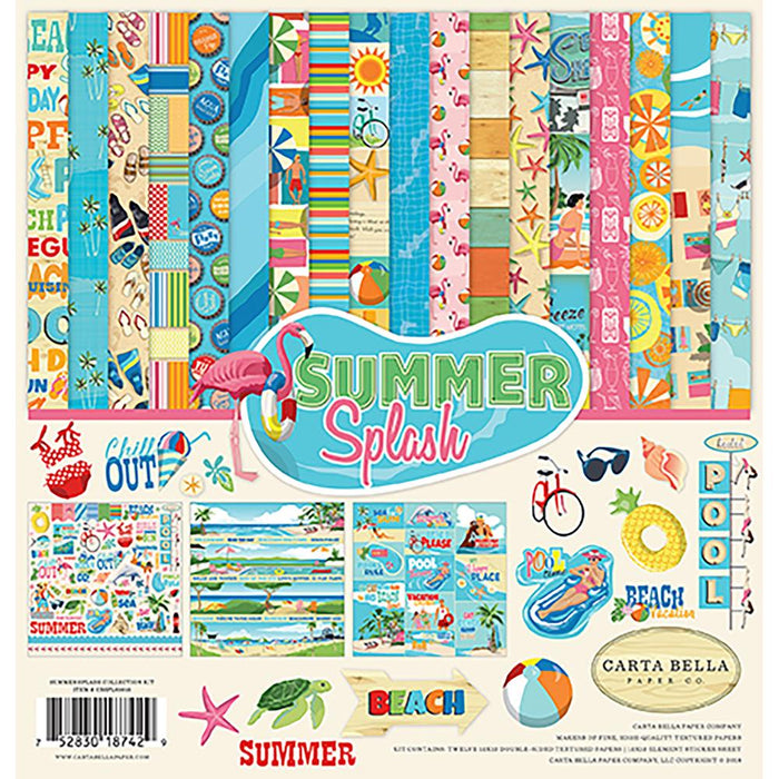 Carta Bella - 12" x 12" Collection Kit - Summer Splash