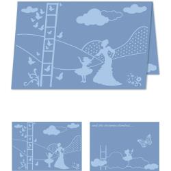 Craftwell - eBosser - Embossing Folders - A4 SIZE - Dare To Dream