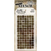 Tim Holtz - Layered Stencil 4.125"x8.5" - Tiles