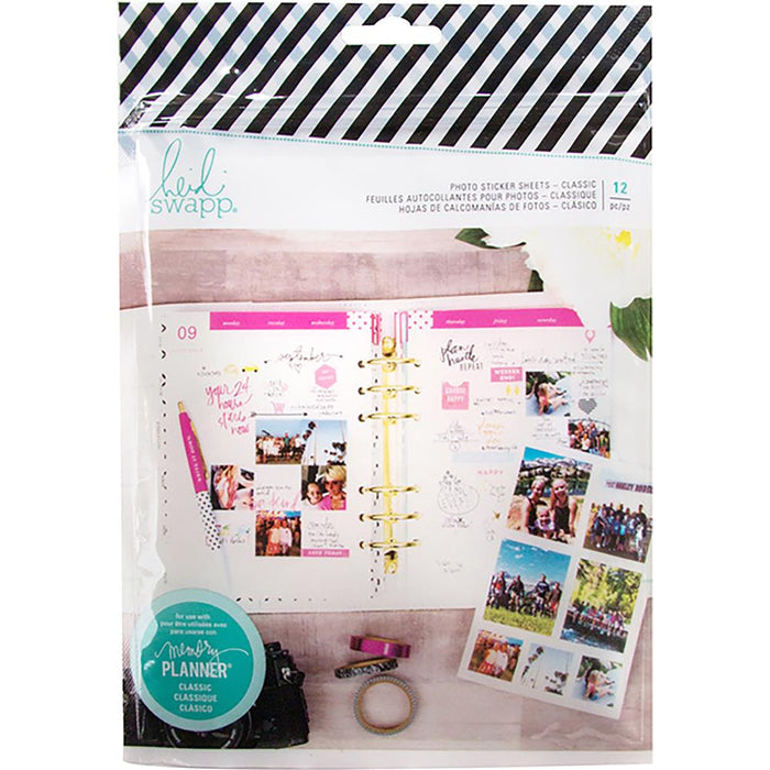 Heidi Swapp - Memory Planner Photo Paper 12/Pkg - Classic