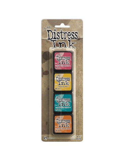 Ranger - Tim Holtz - Distress Mini Ink Pads 4/Pkg - Kit 1