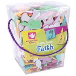 Fibre Craft Creative Hands - Foam Stickers - Faith